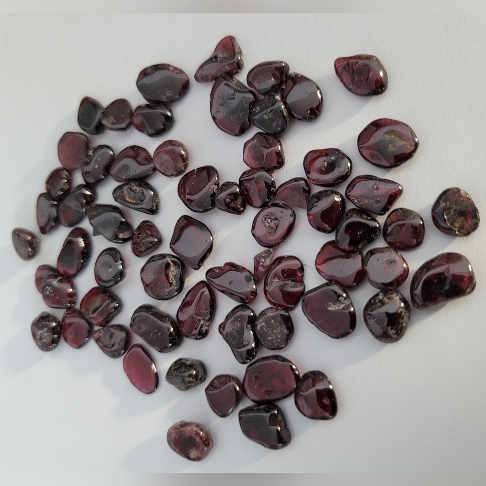 Polished Red Ruby Gemstone Pebbles